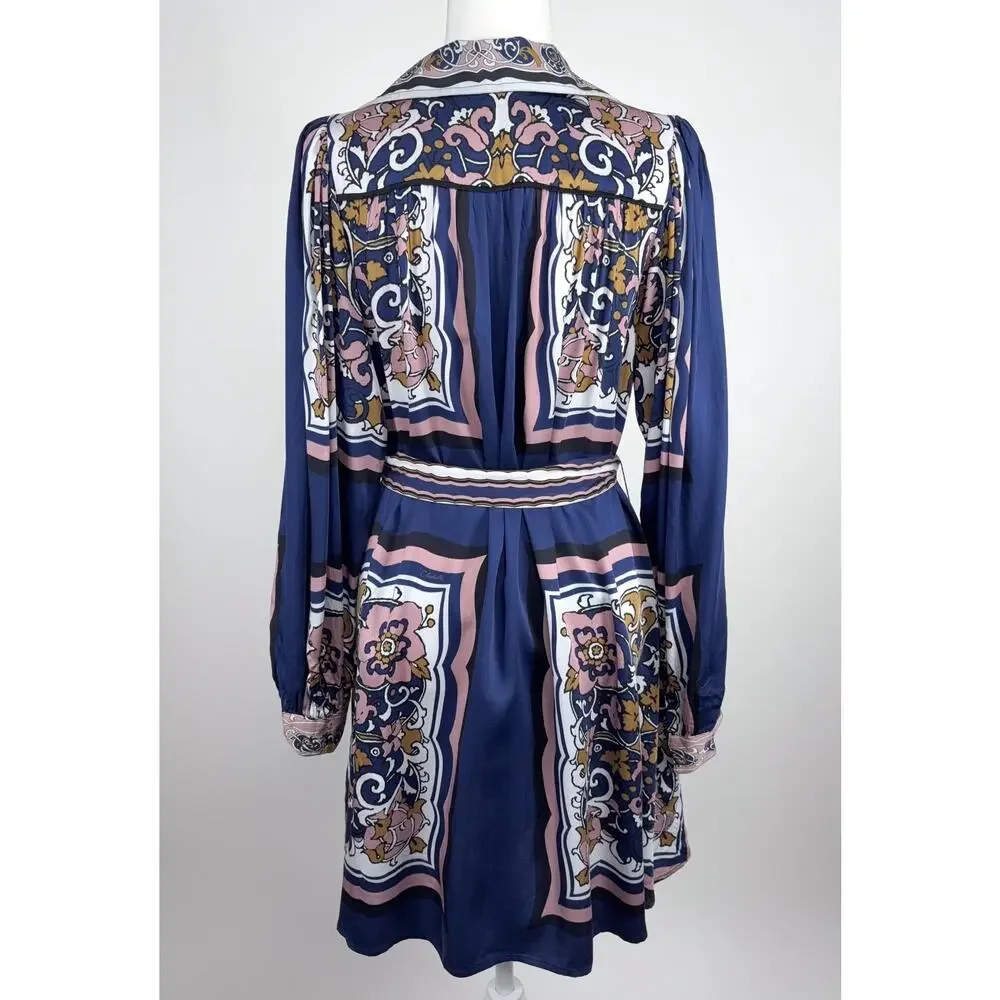 Cleobella Charisma Mini Dress in Floral Anise Size Medium - Picture 3 of 12